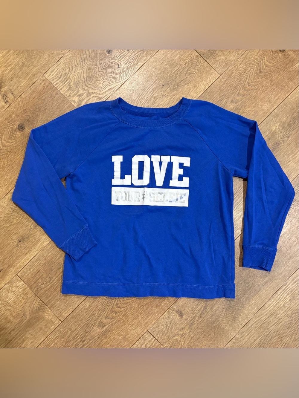Authentic American Heritage SO Blue Crewneck Graphic Fleece Size L